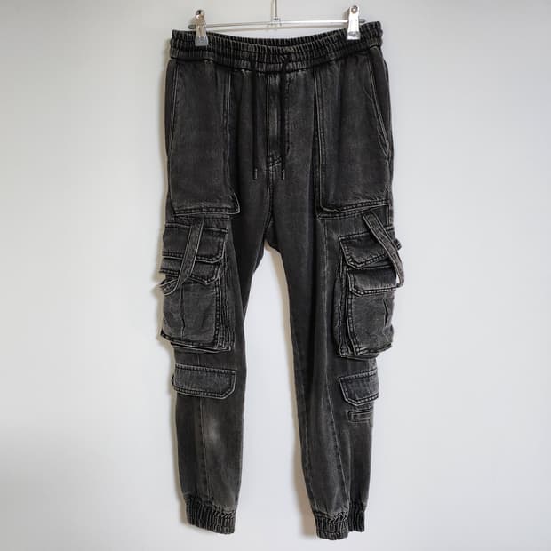 [44] 준지 워싱 멀티 카고조거 팬츠 JC9721PD85 