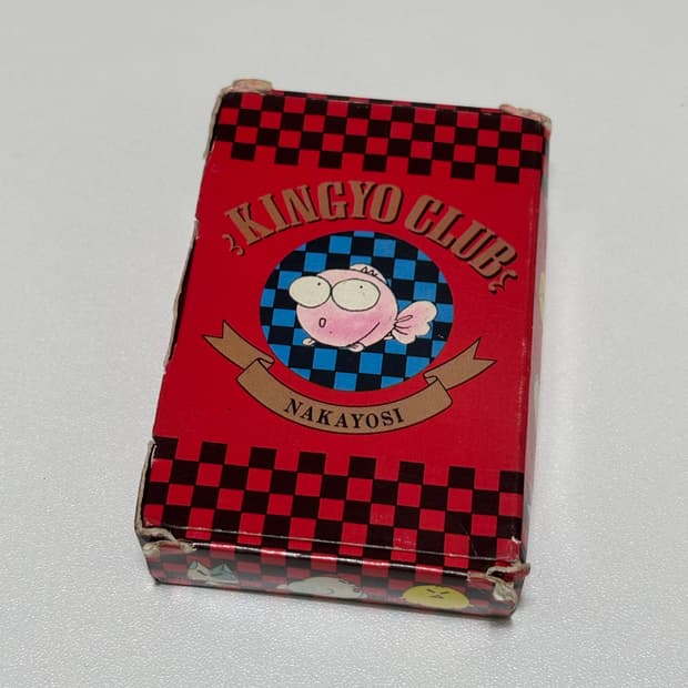 고전 빈티지 금붕어주의보 트럼프 카드