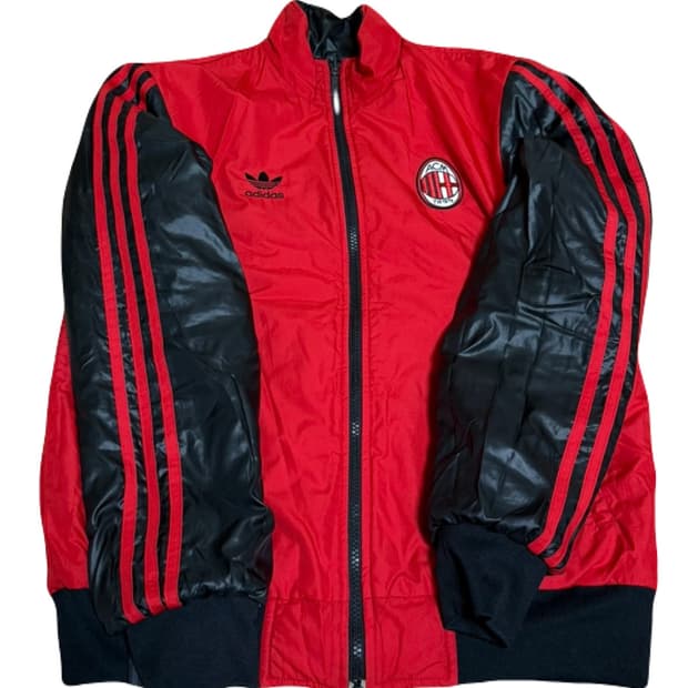 아디다스 AC밀란 리버서블 양면 패딩 점퍼 