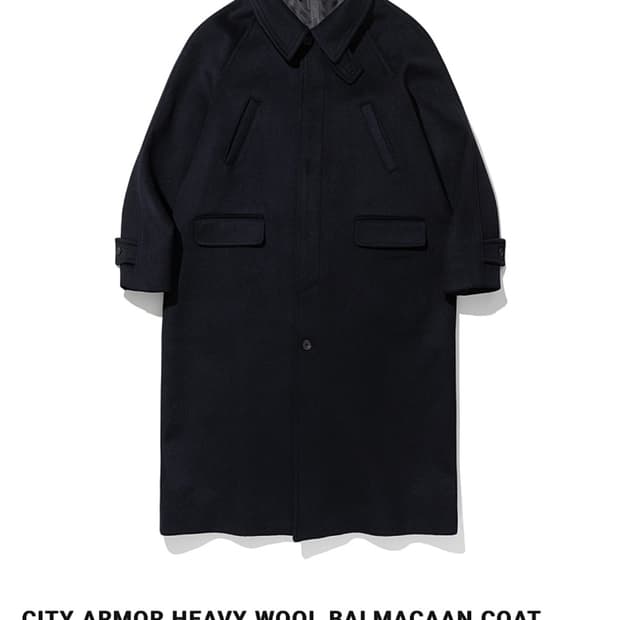 시도 발마칸 코트(네이비)