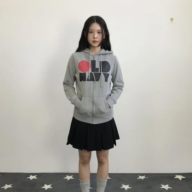 Old Navy Graphic Zip Hoodie