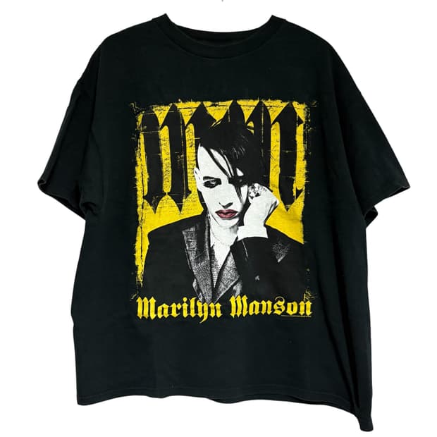00s 마릴린맨슨 빈티지 밴드티 XL 