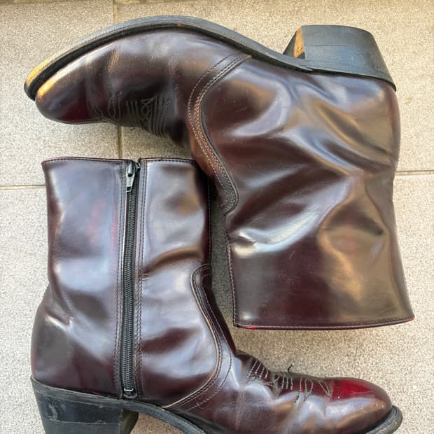 Made in usa 웨스턴 앵클부츠 9.5D