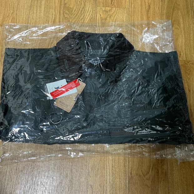 새제품 후아유 바버 재킷 WHO.A.U 숏 헌팅 자켓 카키 m사이즈