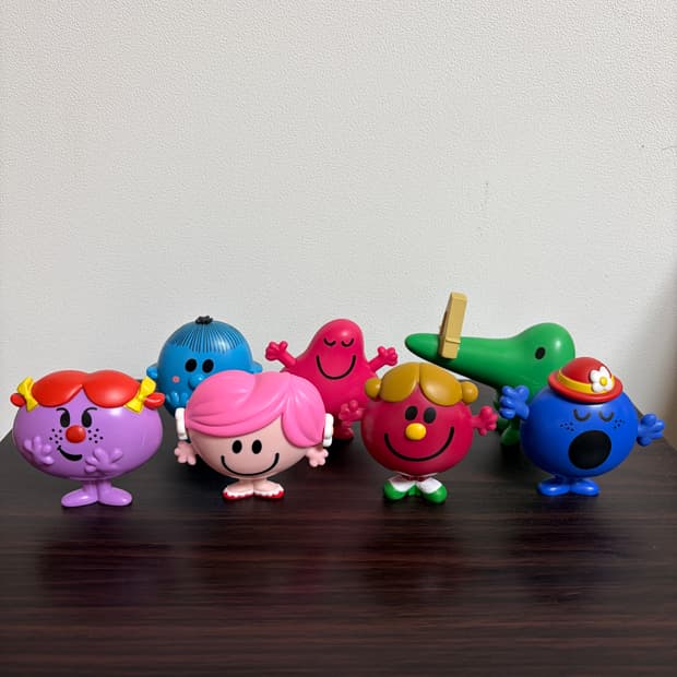 미스터맨리틀미스 와글와글친구들 빈티지피규어