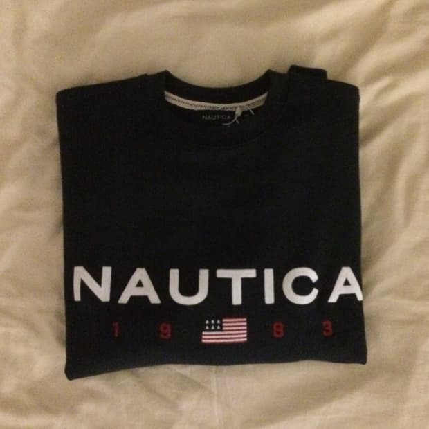 [M] 노티카 스웻 셔츠 맨투맨 네이비