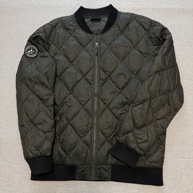 밀레 퀼팅 봄버 자켓