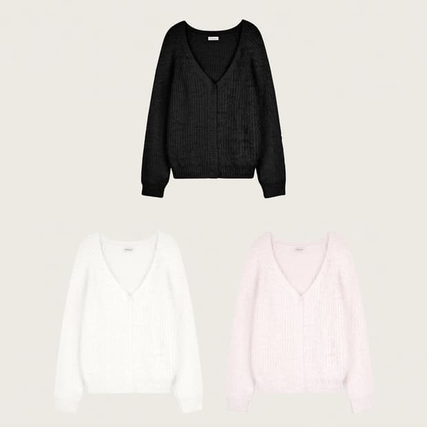 클리시어 슈가플럼 가디건