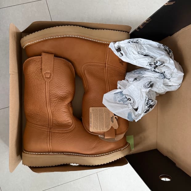 조지아 부츠 10.5W 매티보이 부츠 스틸토 새제품