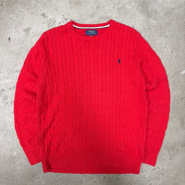 폴로 꽈배기 니트[2359]