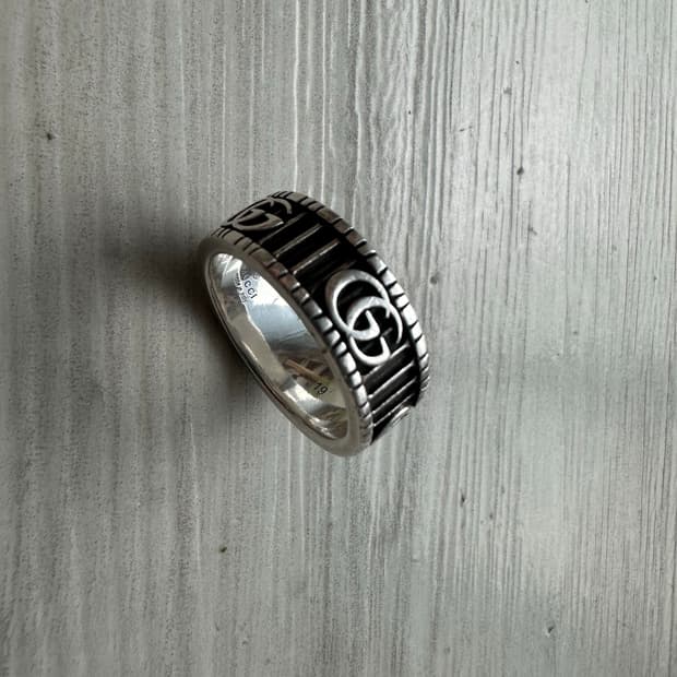 구찌 더블G 마몽 반지 19호[풀구성]