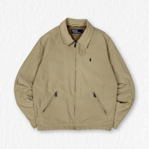 폴로 액티브 스윙톱 자켓 베이지