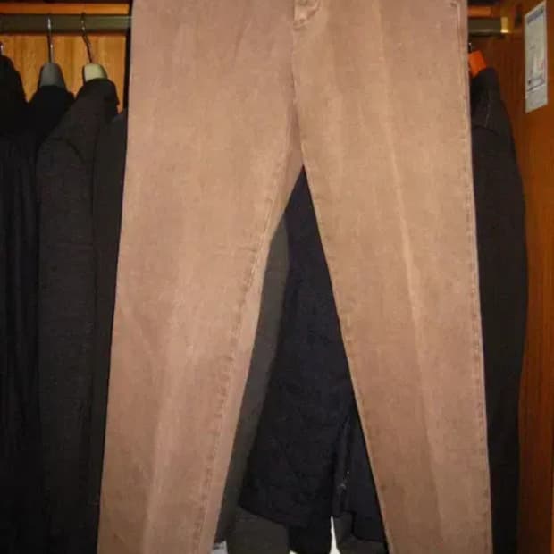 [판매] Rota 로타 판탈로니 이탈리아 카키 브라운 데님 치노 48