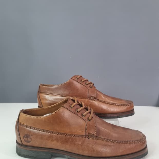 8 팀버랜드 브라운 보트 부츠