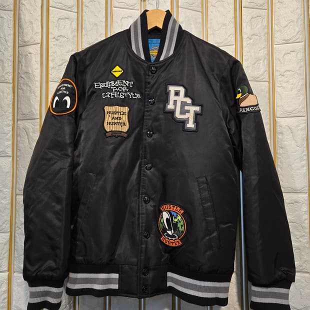 팬콧 누빔 패딩점퍼 야구점퍼 공용가능 S