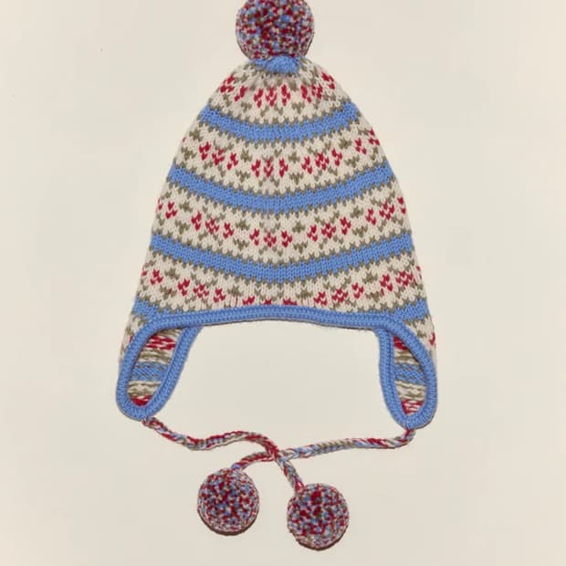 보디 BODE Wedgewood Pom 울 비니