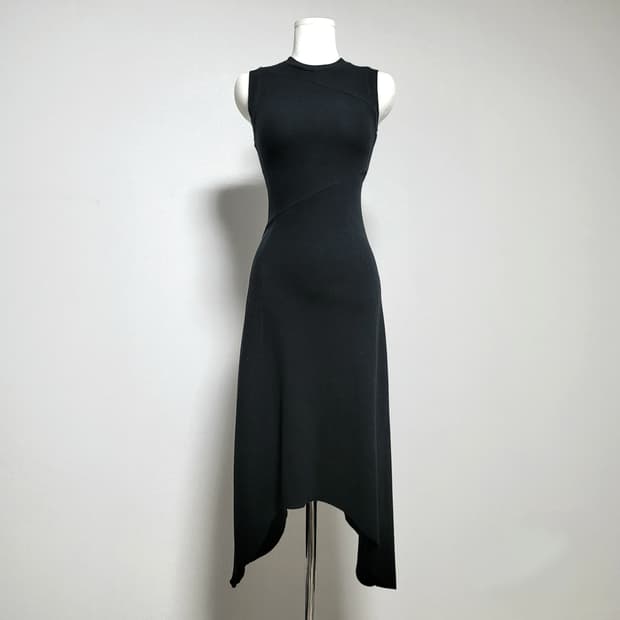 올세인츠 언발란스 니트 원피스 드레스 (44~날씬55) 상태최상