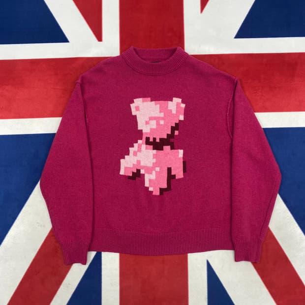 아크메드라비 픽셀 베어 니트 1 실측 L-XL 