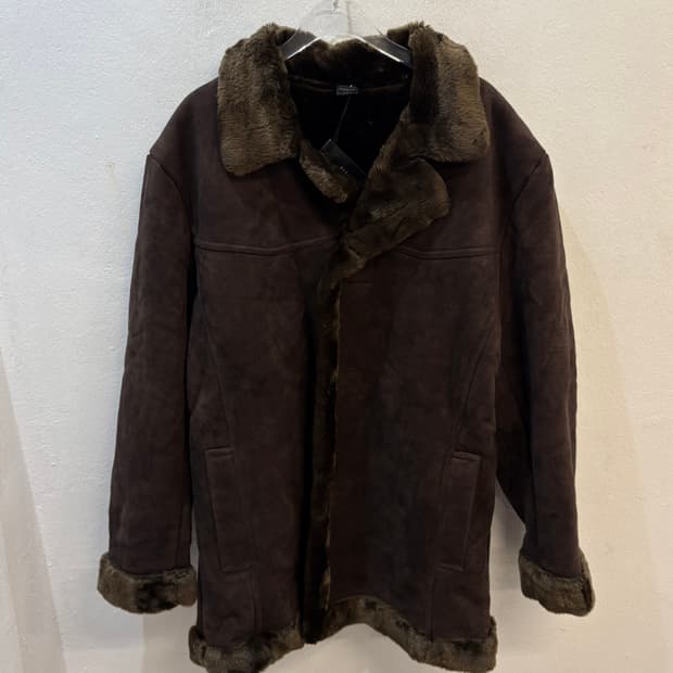 Fur mustang coat brown
