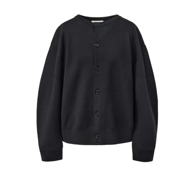 아모멘토 mens curved 가디건