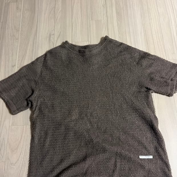 [M] 새티스파이 퍼즈 플리스 반팔 티셔츠 팔콘 색상 satisfy