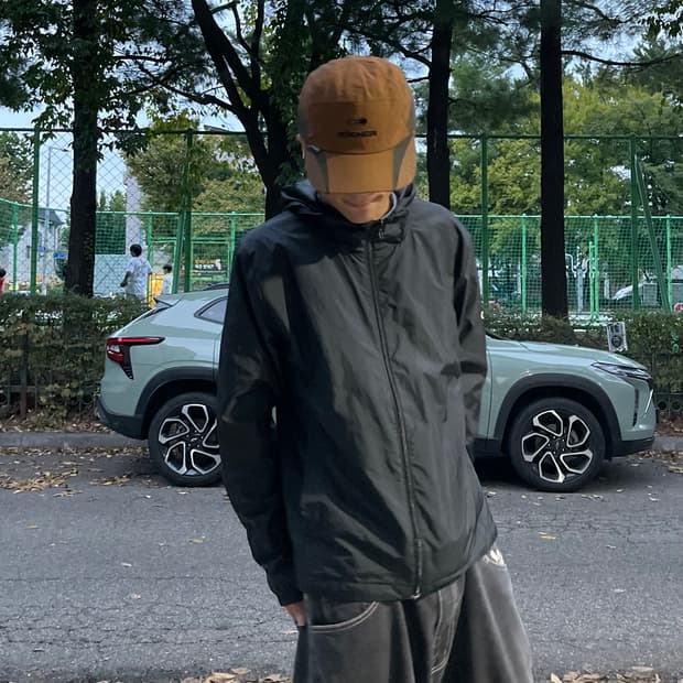 아이더 고어텍스 브라운 캡