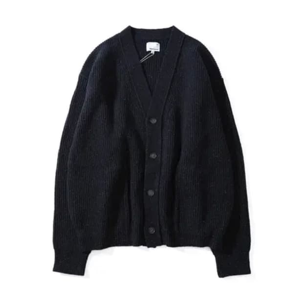 (L) 홀리선 엘리엇 로우게이지 가디건 - 네이비 (105-110사이즈)