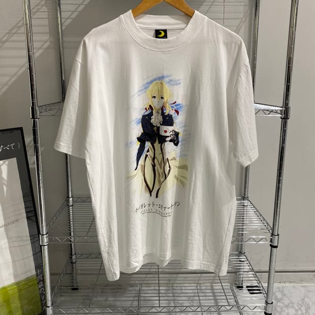 바이올렛에버가든 부틀렉 애니메이션 티셔츠