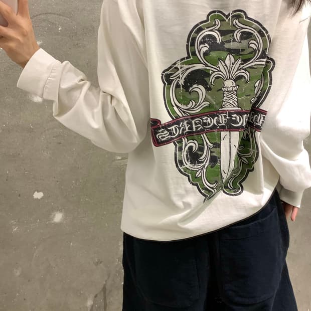 Chrome Hearts 올드 크롬하츠 90‘s 대거로고 롱슬리브