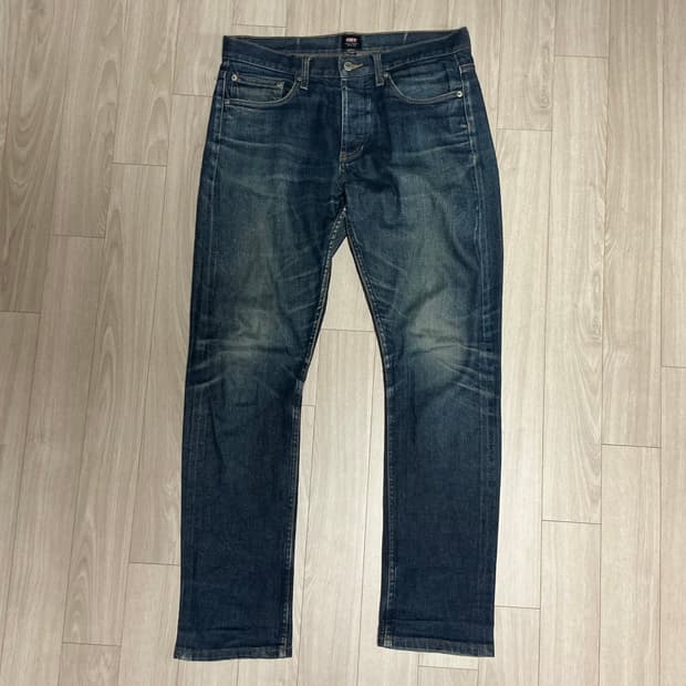 오베이 스트레이트핏 데님 32