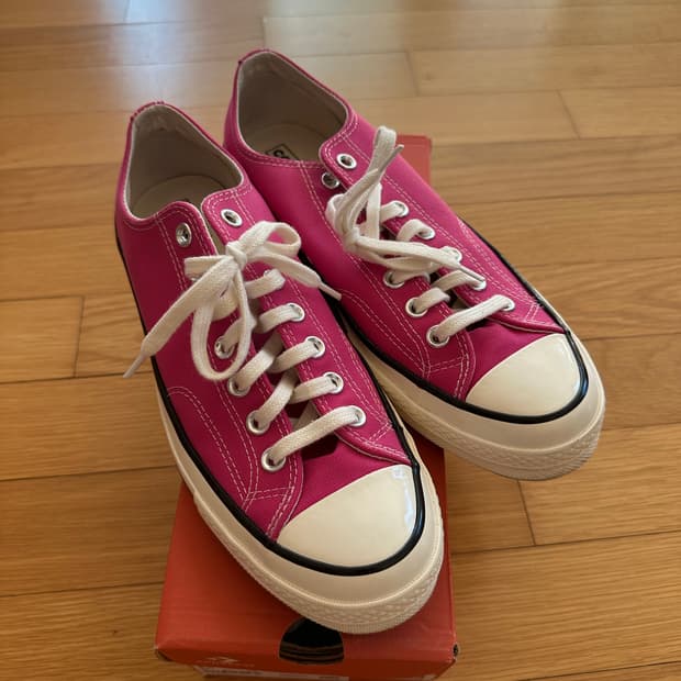 컨버스 로우 척테일러 럭키 핑크 270