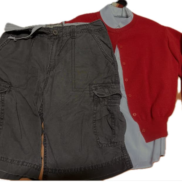 니트 모리 코디세트 빈티지