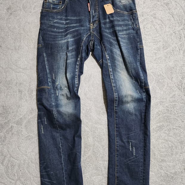 *디스퀘어드2 워싱 데님 팬츠 32