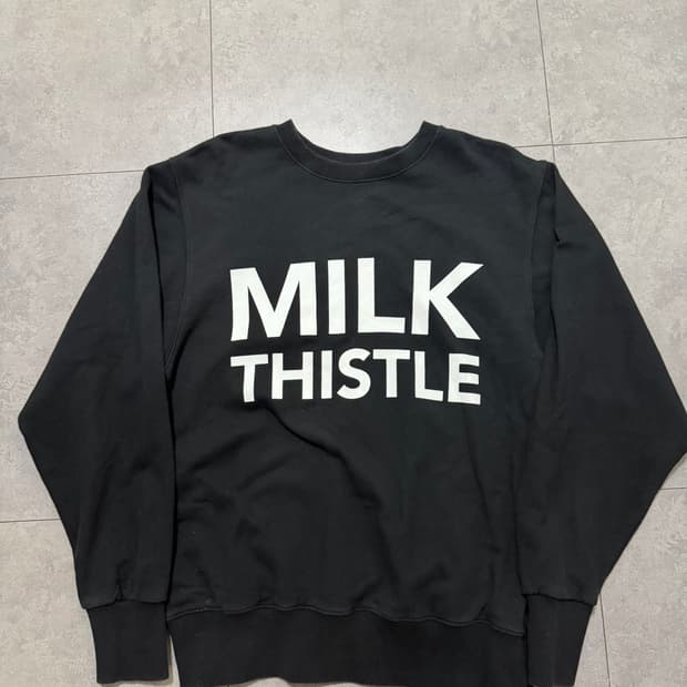 스튜디오 톰보이  오버사이즈 라운드 스웻셔츠  66size  