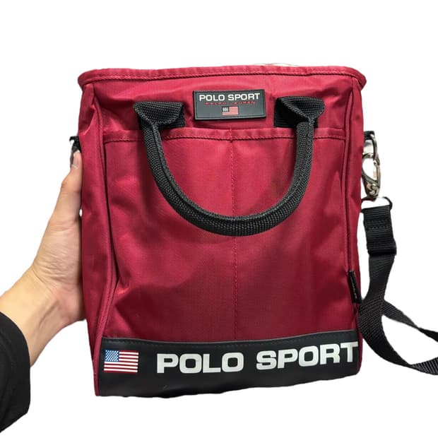 폴로 랄프로렌 폴로 스포츠 성조기 크로스백