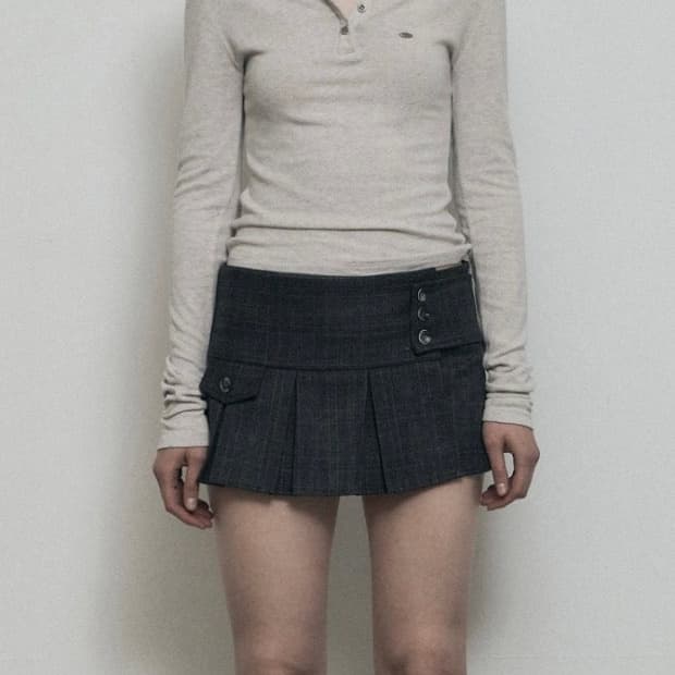 보헤미안서울 플리츠 스커트