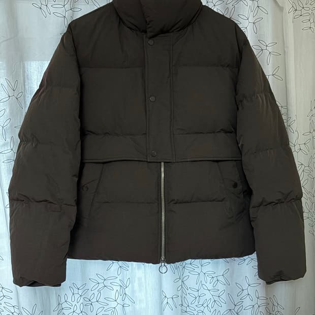 지오송지오 구스다운 패딩 브라운 L