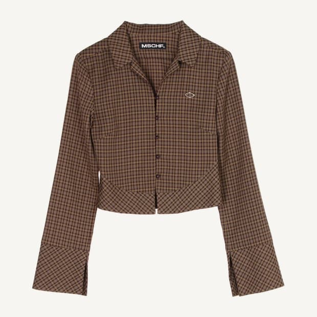 미스치프 체크셔츠