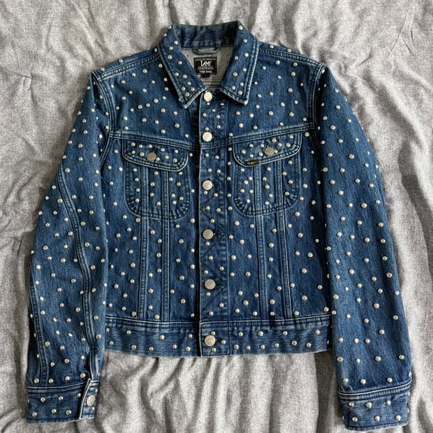 Lee X Stefan Cooke 데님자켓