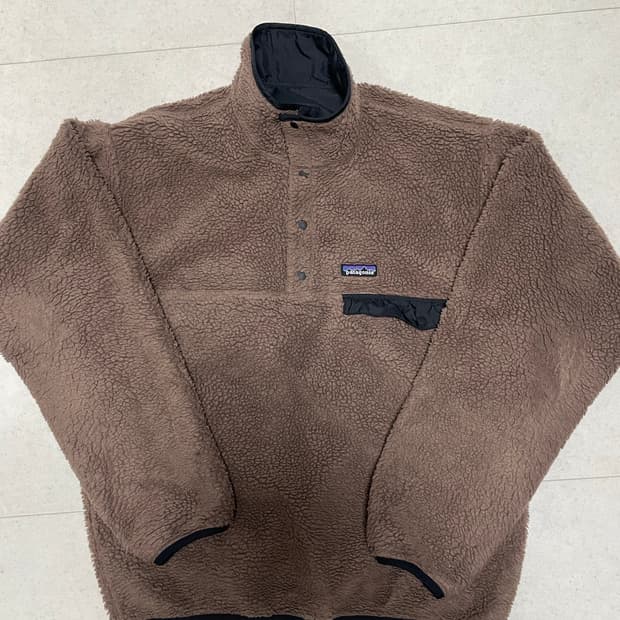 [M] 파타고니아 빈티지 글리세이드 스냅티 브라운/블랙