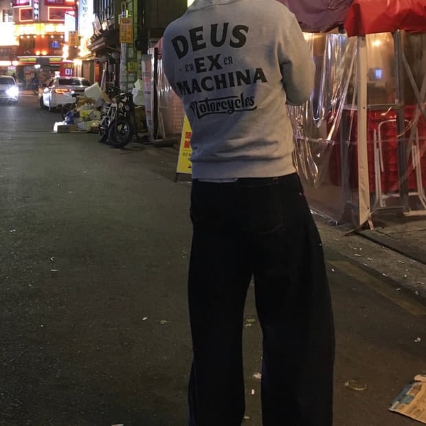 데우스 엑스 마키나 드리프터 후드집업 XL 새상품