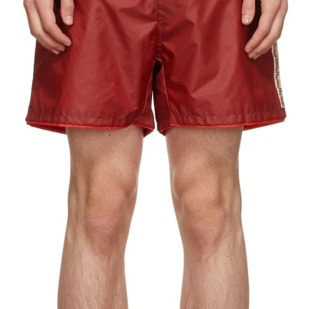 스톡홀름 서프보드 클럽 Red Bernie 스윔 쇼츠