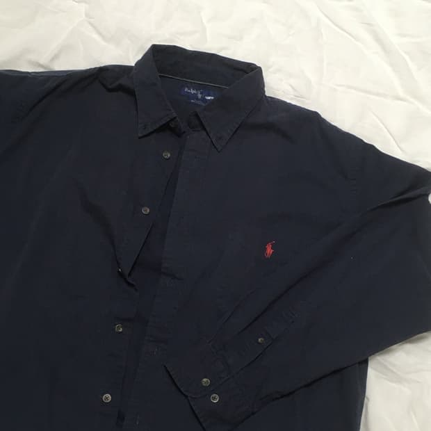 폴로 긴팔 셔츠 남방