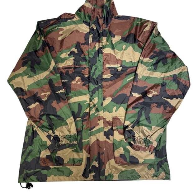이븐리버 EVEN RIVER 밀리터리 립스탑 카모 자켓 XL