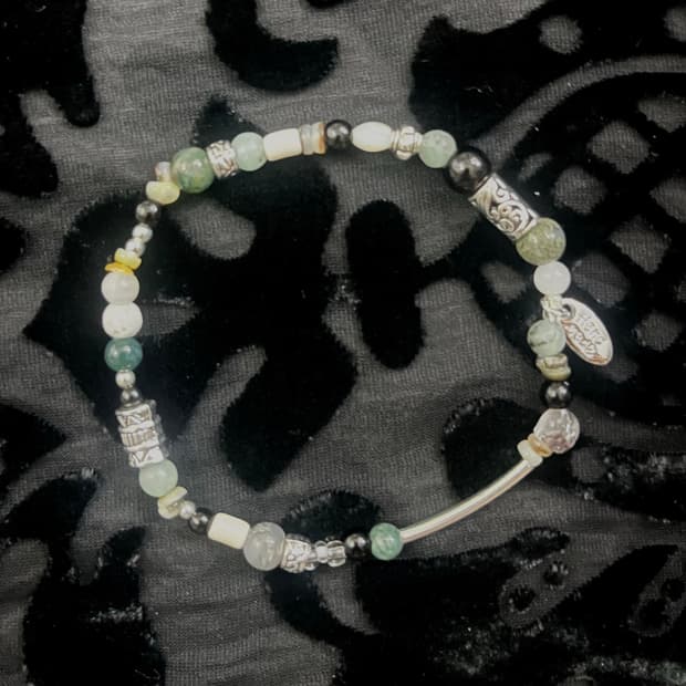빈티지 원석 Gothic Bracelet