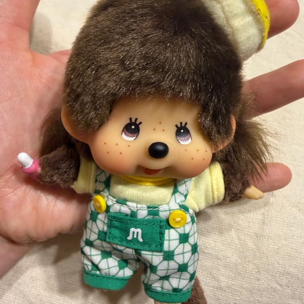 메론빵 빅헤드 몬치치 키링 새제품