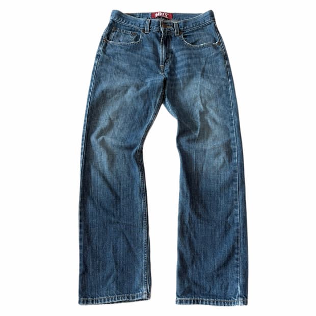 일본 리바이스 514 한정 슬림 스트레이트 데님 팬츠 