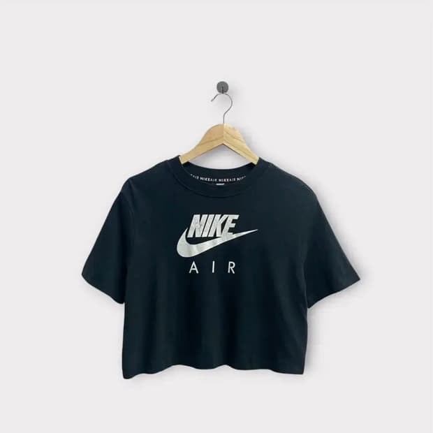 나이키 Nike 로고 크롭티 S