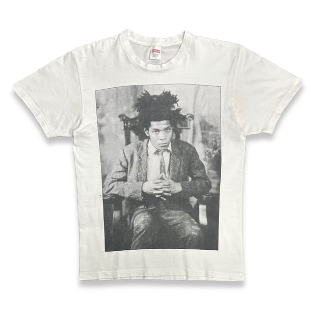 Supreme Jean-Michel Basquiat 포토 티셔츠 L