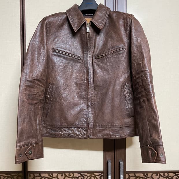 [S] 리바이스 코로나 레더 재킷